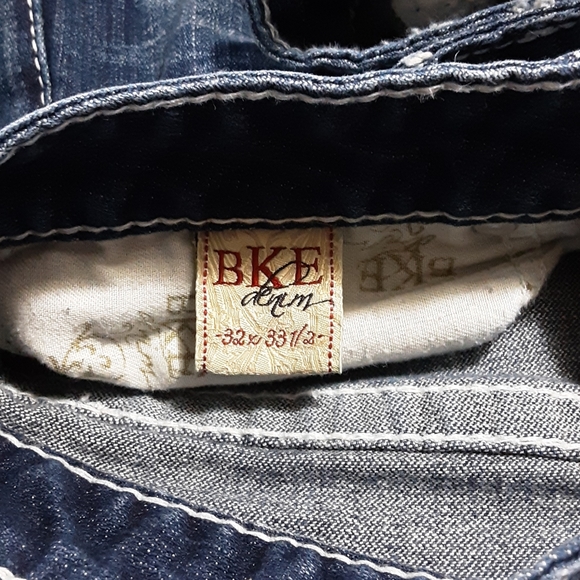 BKE KATE distressed stretch blue jeans size 32 - Picture 11 of 12